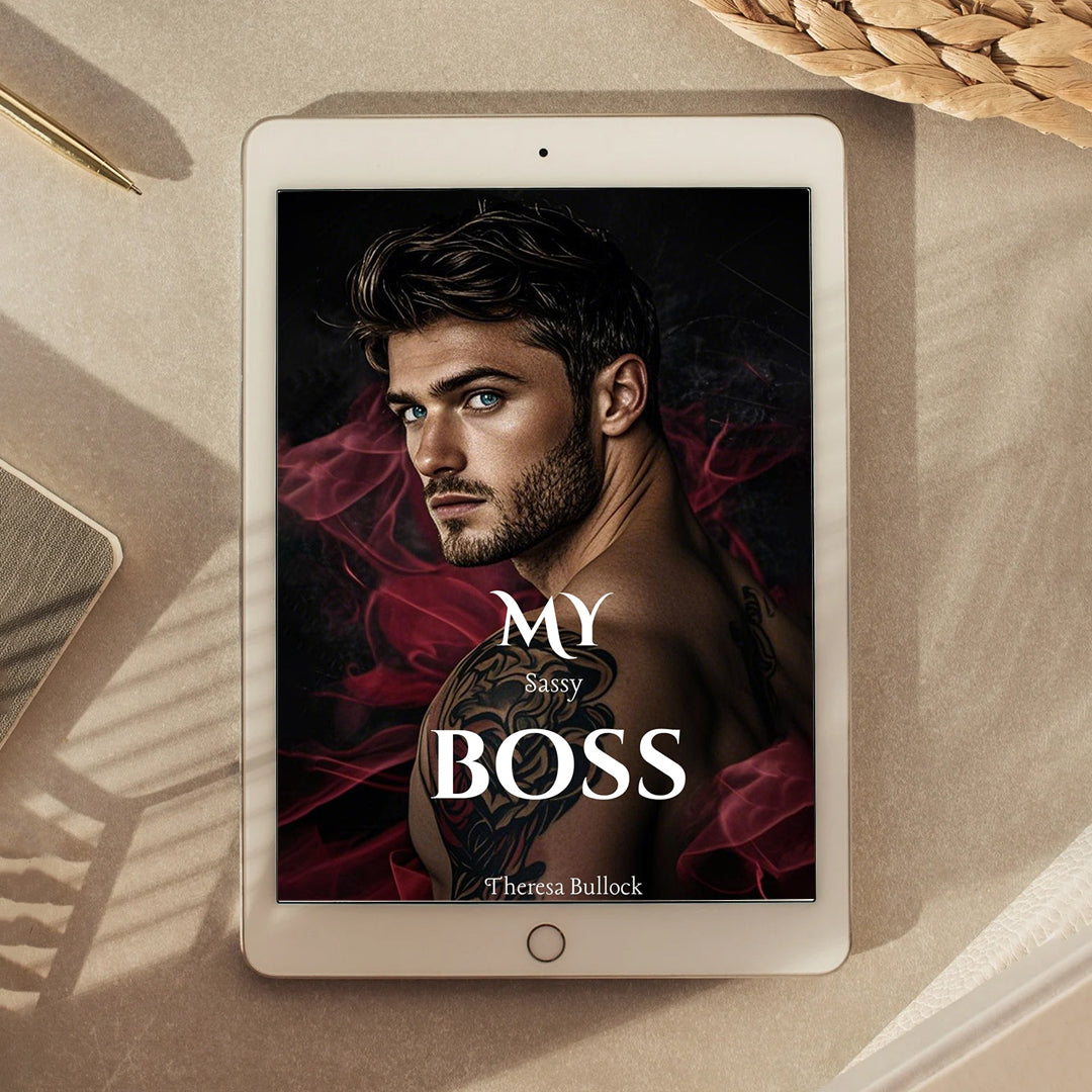 Office romance ebook cover—grumpy CEO & sassy assistant
